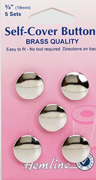 BOTONES PARA FORRAR X6 19MM